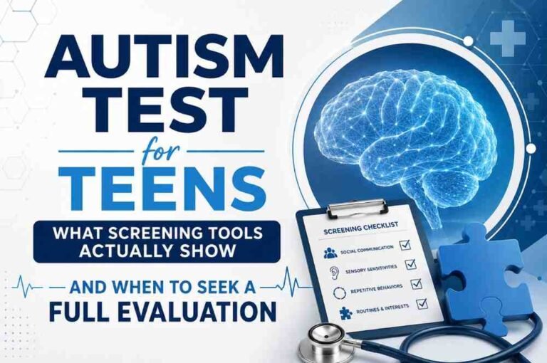 autism test for teen