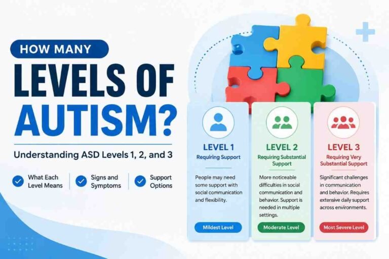 How many levels of autism