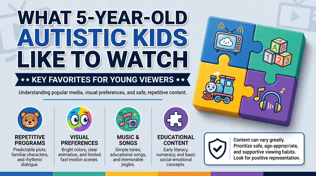 What Do 5-Year-Old Autistic Kids Like to Watch