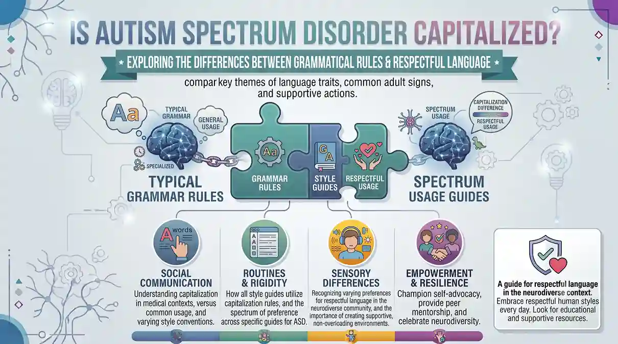 is autism spectrum disorder capitalized​