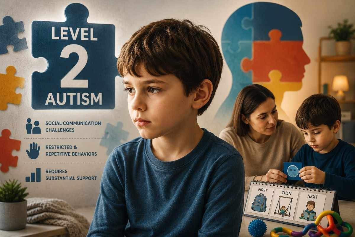 level 2 autism