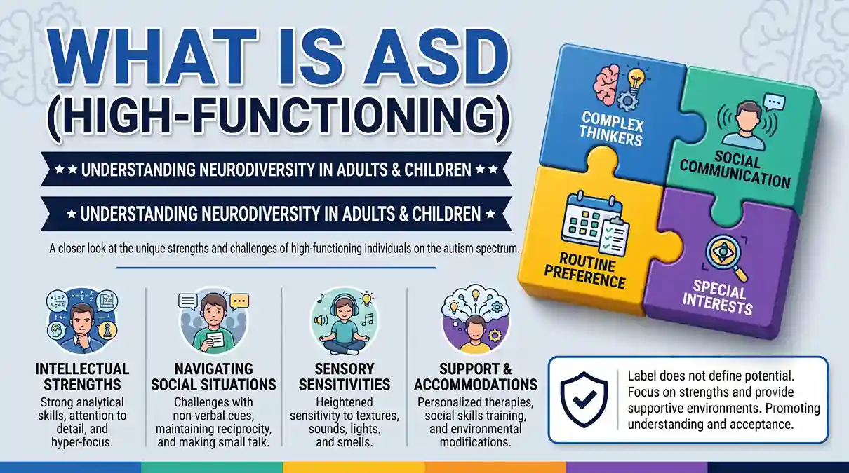 what is asd high functioning​?